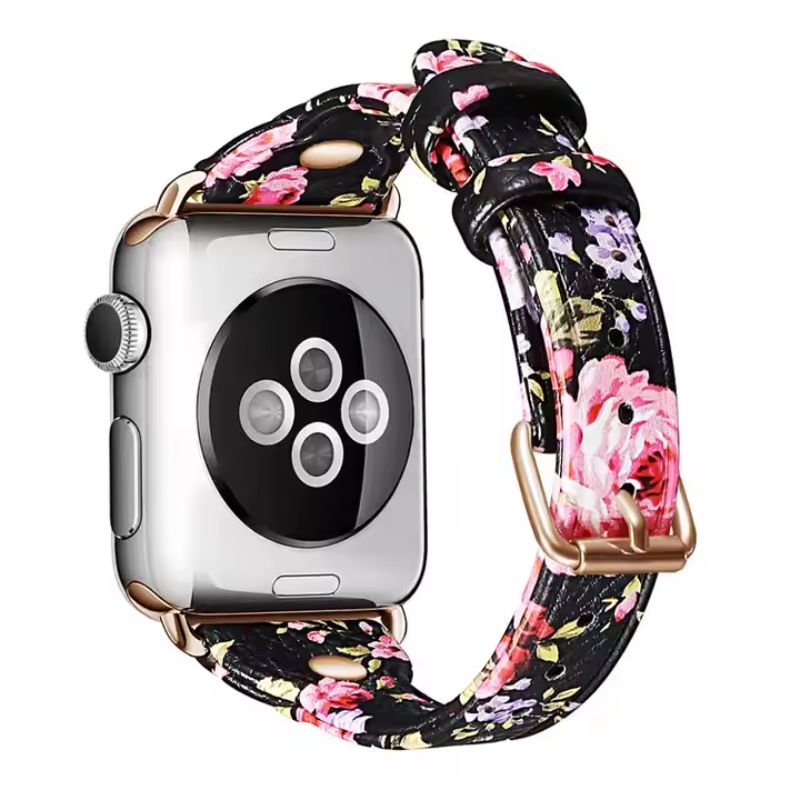 Clinbands - Lederarmband "Flower"