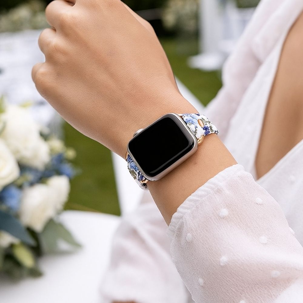 Clinbands - Lederarmband "Flower"