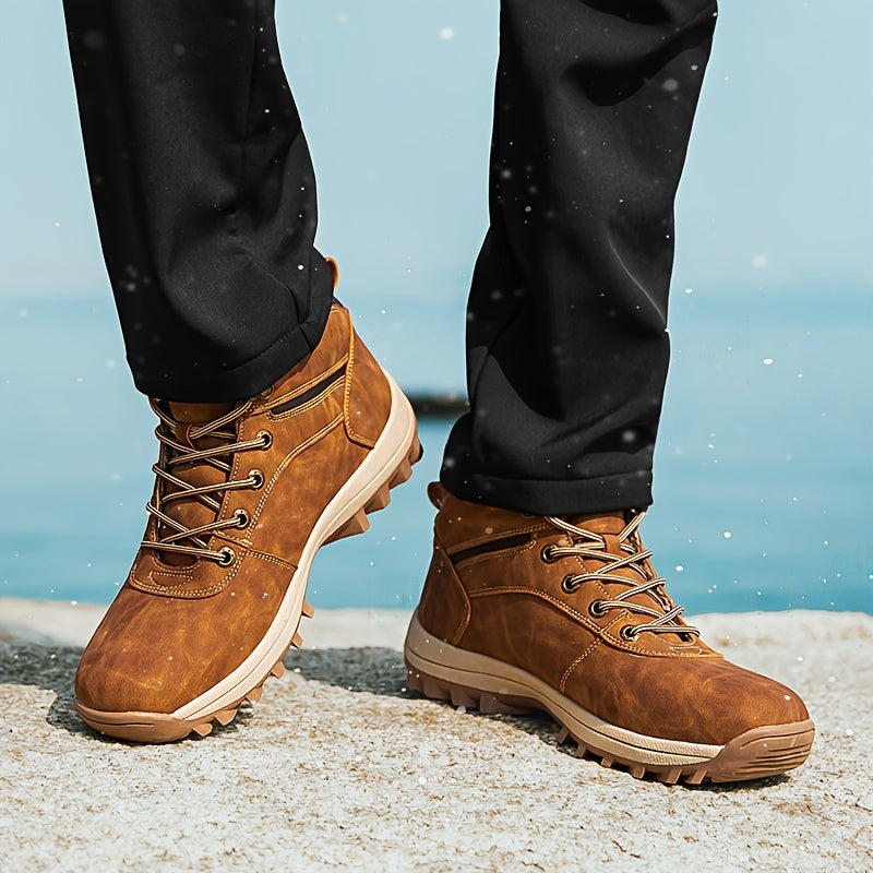 Herren Wanderstiefel – isoliert, niedrig geschnitten