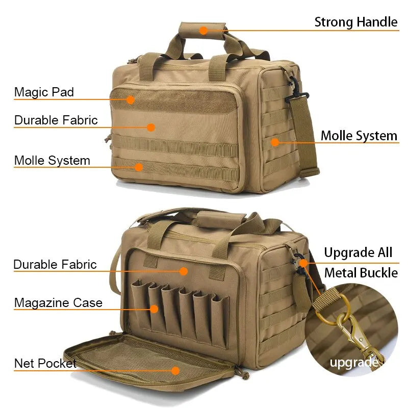 Robuste Tactical-Schießstand-Tasche