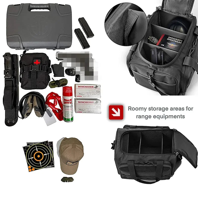 Robuste Tactical-Schießstand-Tasche