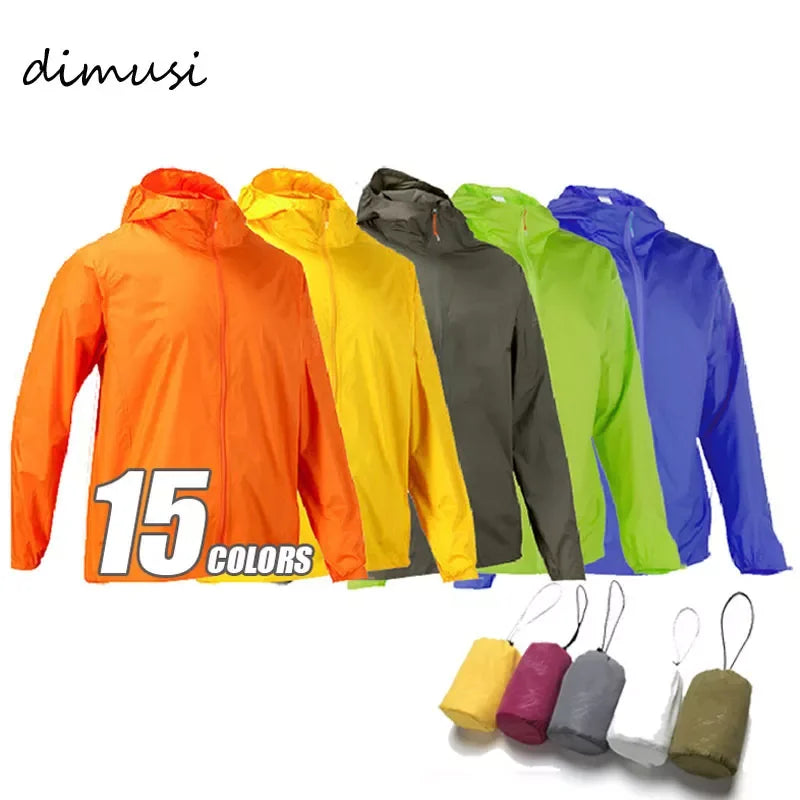 AeroShield Leichte Kapuzen-Herren-Windjacke