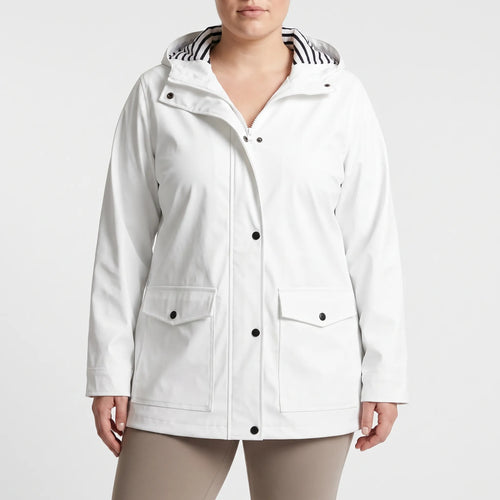 Aerojack Legere Kapuzenjacke Mit Streifenmuster