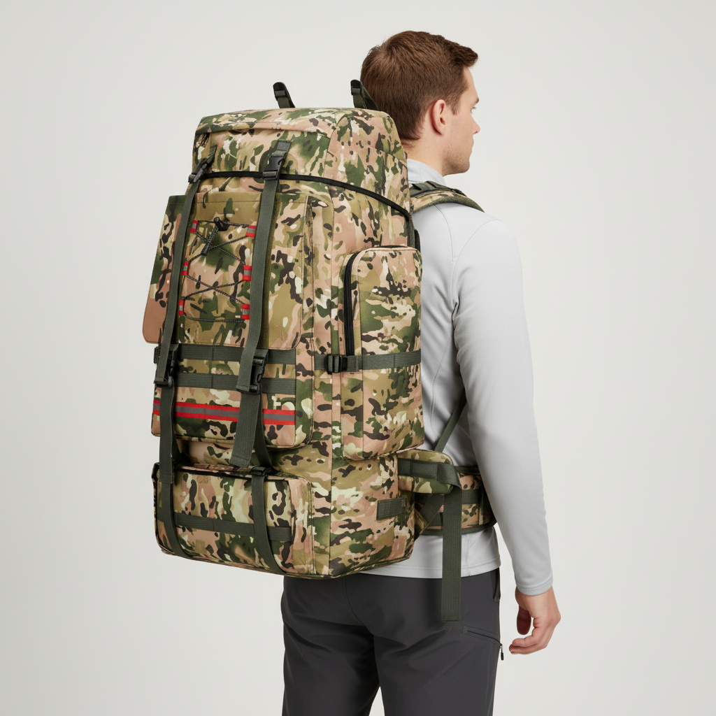 Rucksack mit großer Kapazität fürs Wandern