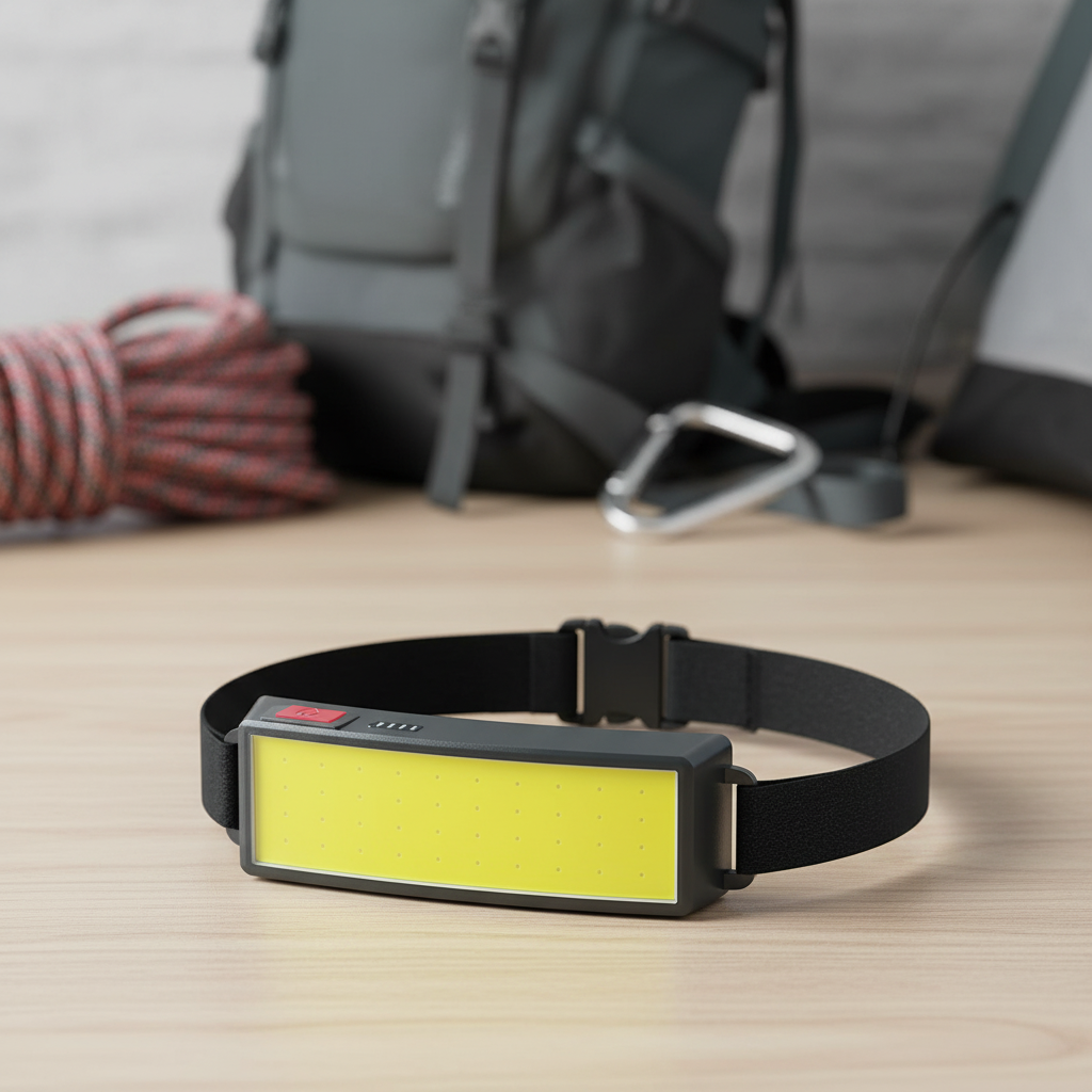 clinbands | LumenArc COB-LED-Stirnlampe mit Akku