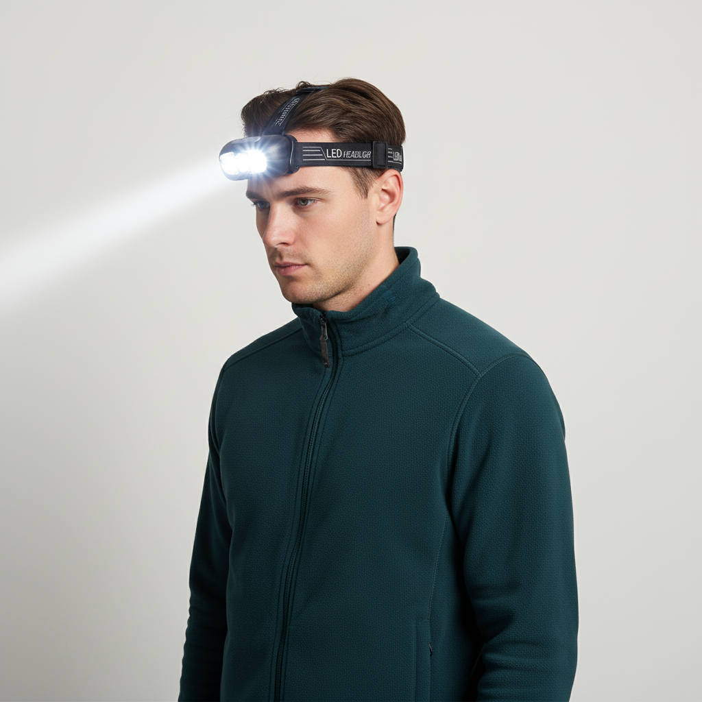 clinbands | Luminexar Stirnlampe mit USB-C Akku