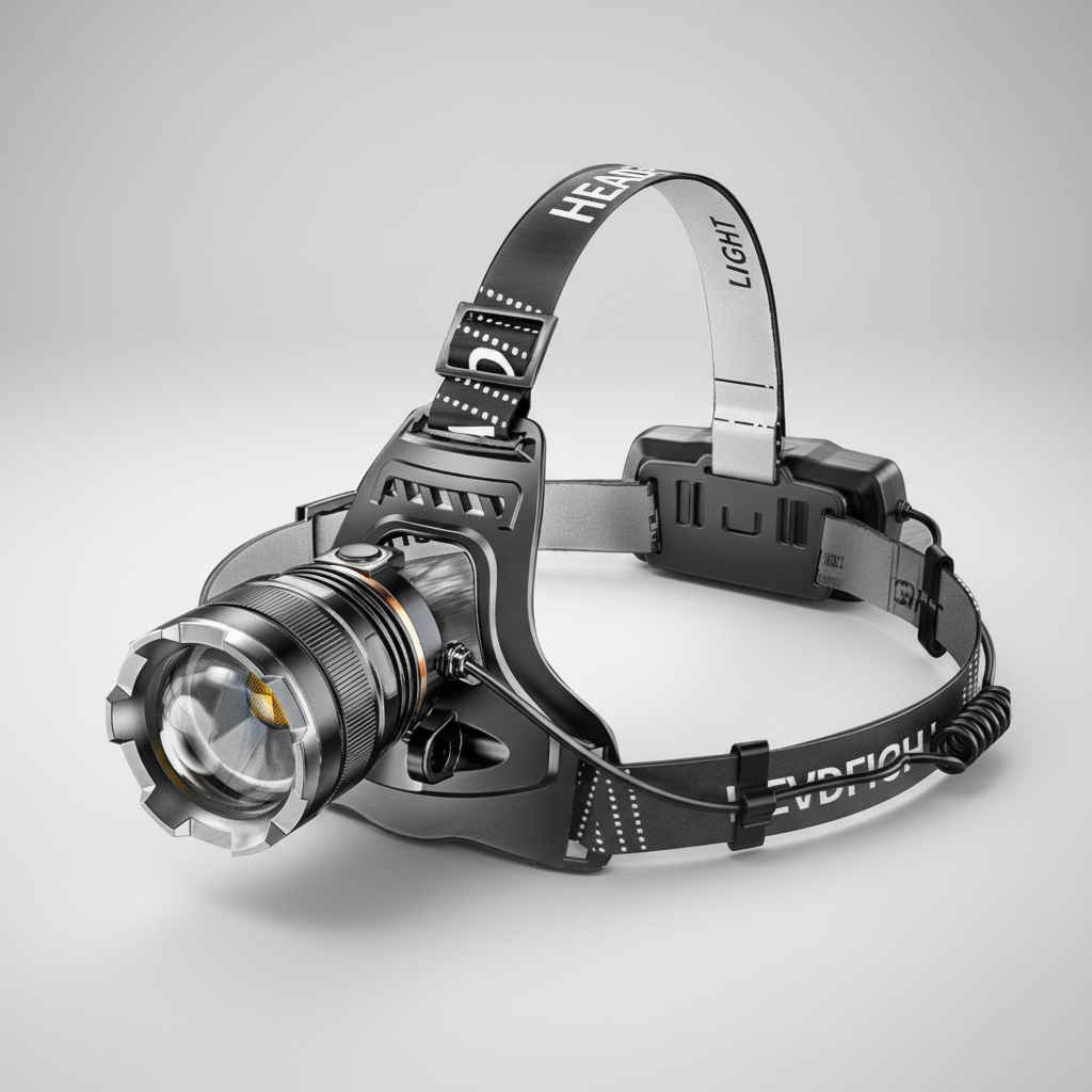 clinbands | Lumitrex Aufladbare LED-Stirnlampe