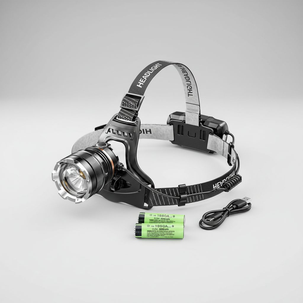 clinbands | Lumitrex Aufladbare LED-Stirnlampe