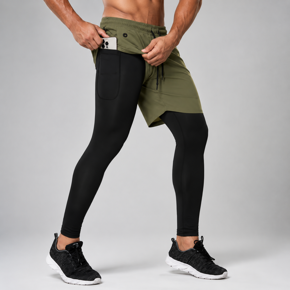 RunVanta Zwei-in-Eins Trainingshose