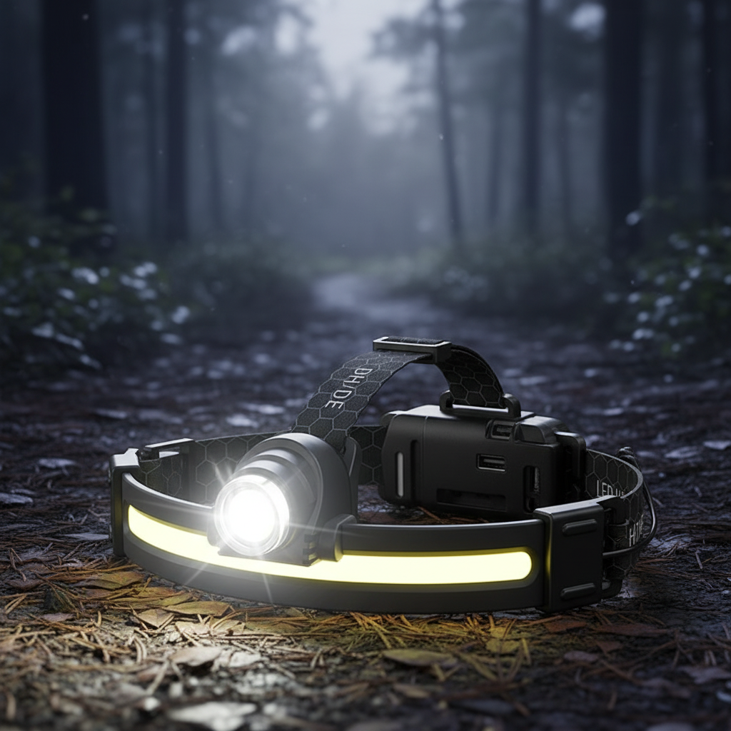 clinbands | Torchiva LED-Stirnlampe aufladbar