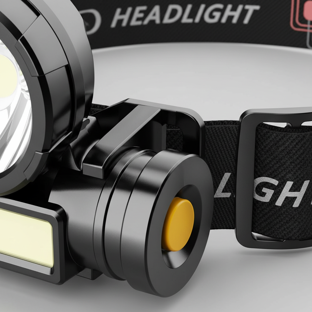 clinbands | TrailVanta USB-Stirnlampe aufladbar