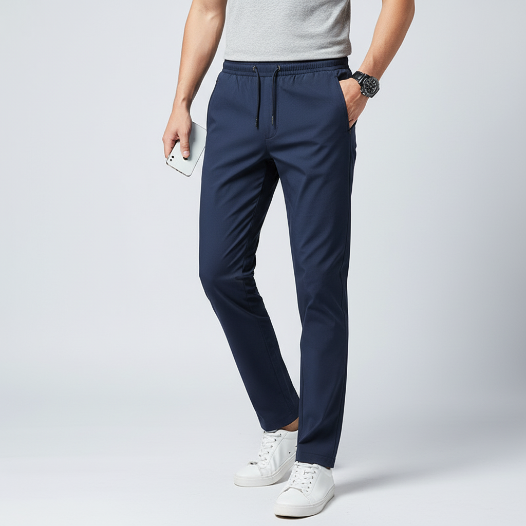 Vastaro Slim Straight Jogger-Hose