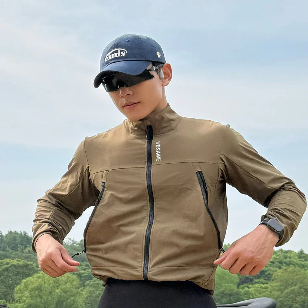 VeloShift Radjacke mit abnehmbaren Ärmeln