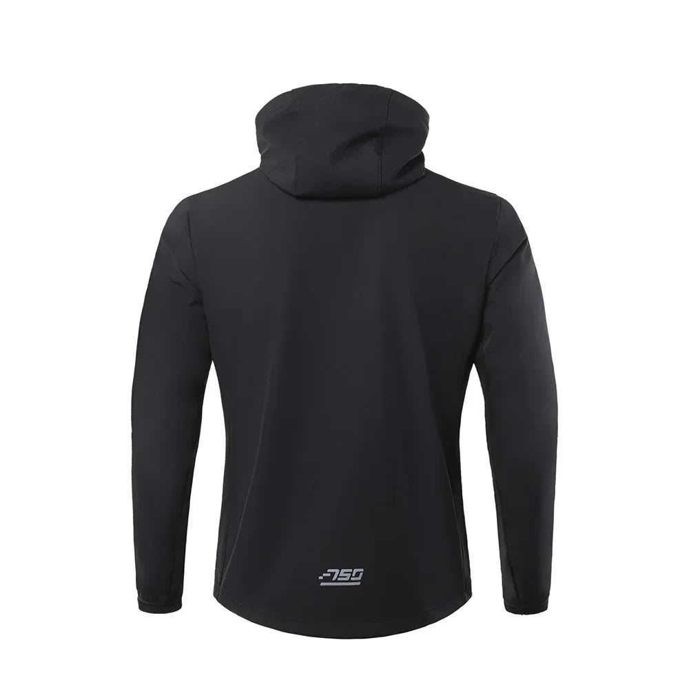 Velorunx Herren Radjacke mit Kapuze