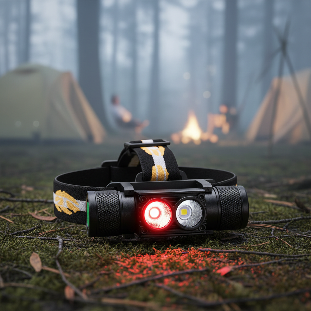 clinbands | Vigilaro Aufladbare LED-Stirnlampe