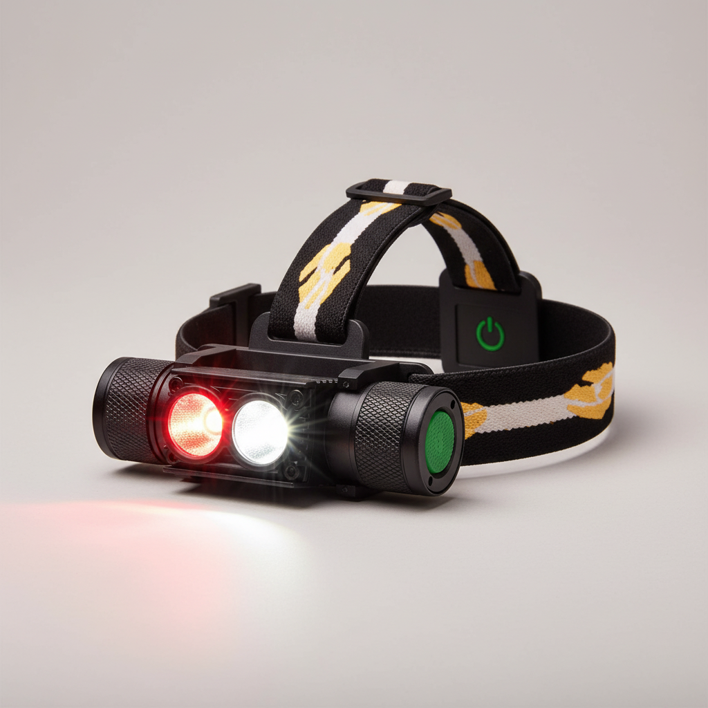 clinbands | Vigilaro Aufladbare LED-Stirnlampe