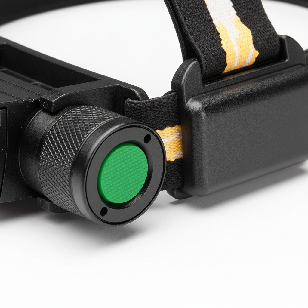 clinbands | Vigilaro Aufladbare LED-Stirnlampe