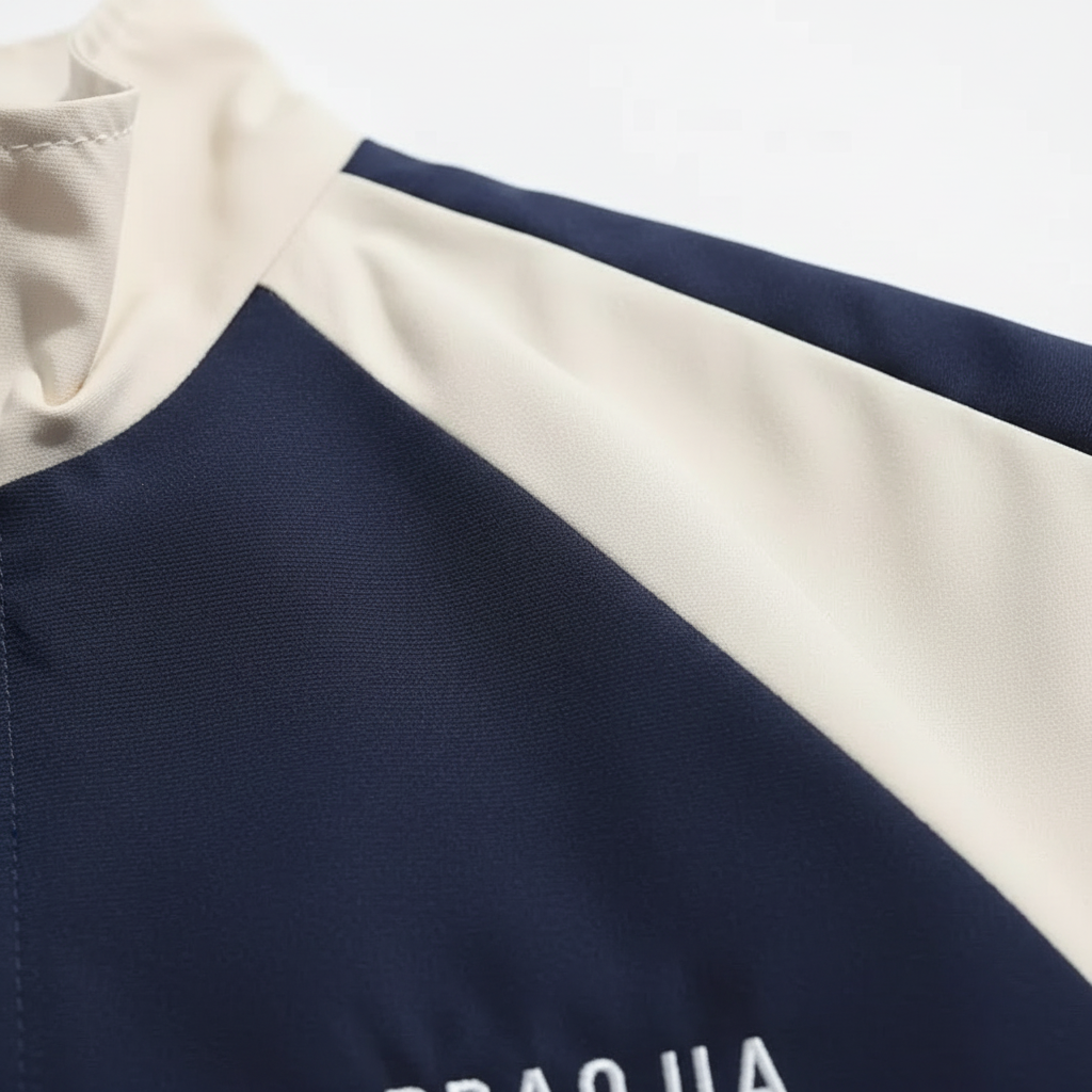 Vintaro Colorblock-Jacke mit lockerer Passform