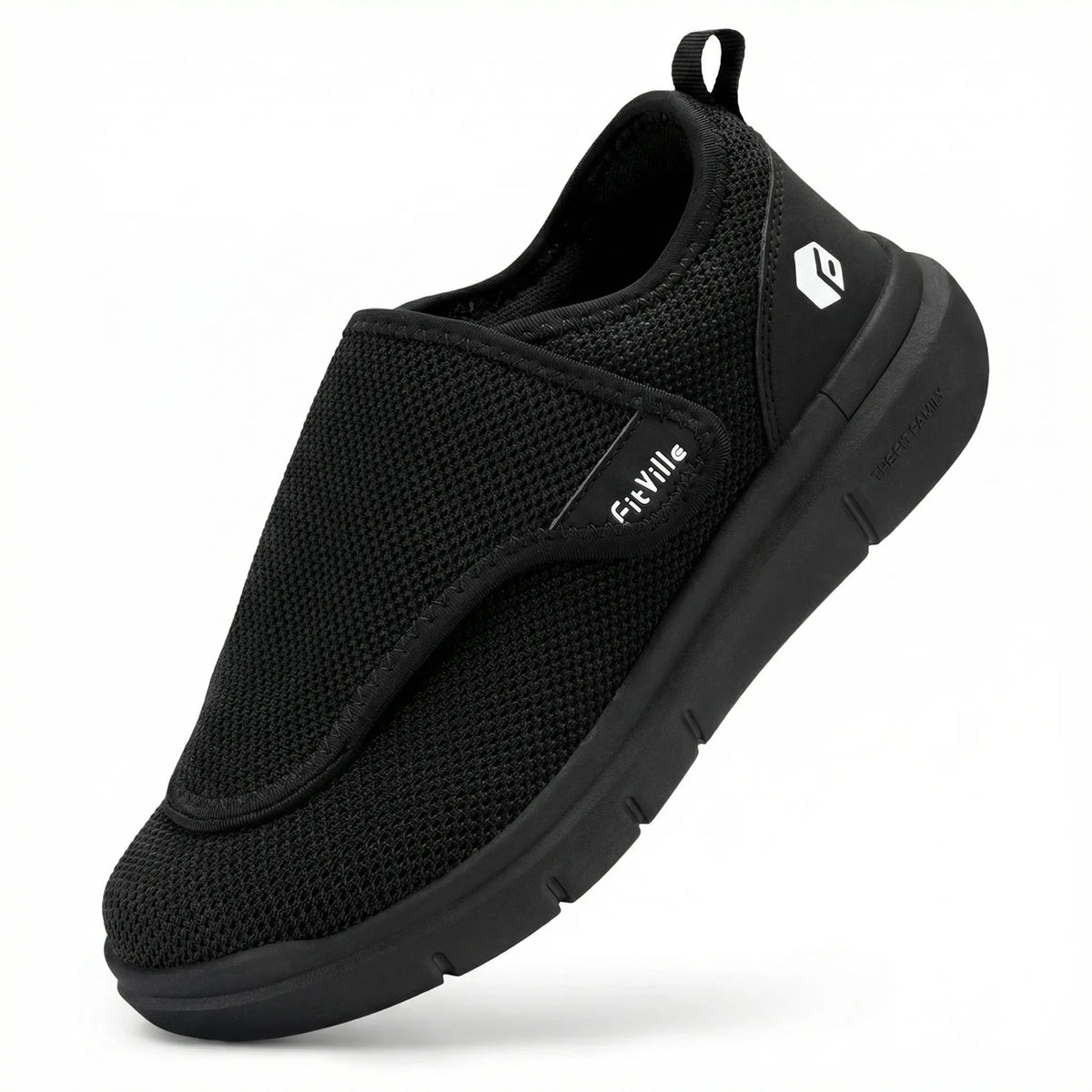 Widestryde Extraweite Verstellbare Gehschuh für Herren
