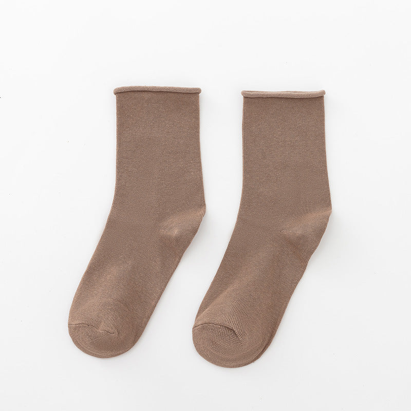 Damen Komfortable Baumwollsocken im klassischen Stil Clinbands