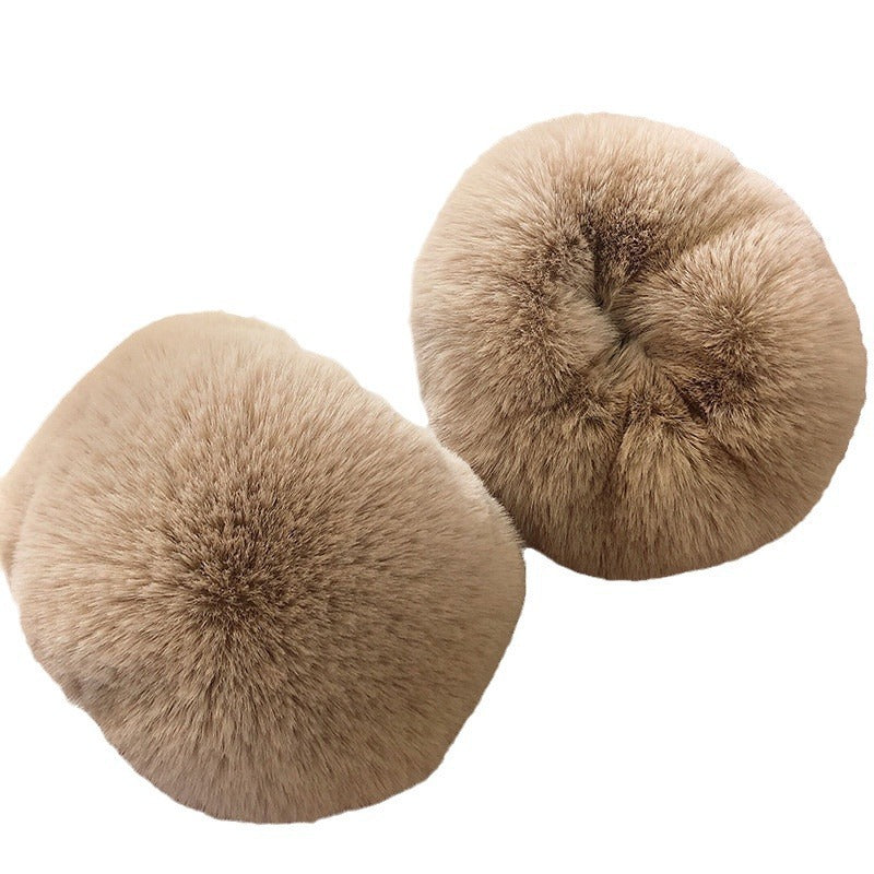 Damen Flauschige Kunstfell-Ohrenschützer Clinbands