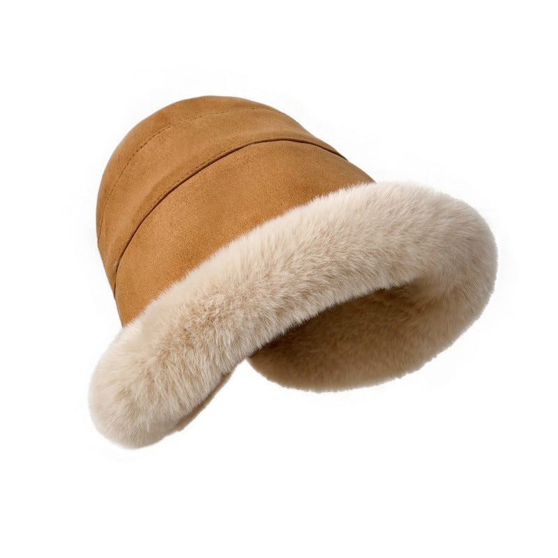 Damen Kuschelige und elegante Fellmütze Clinbands