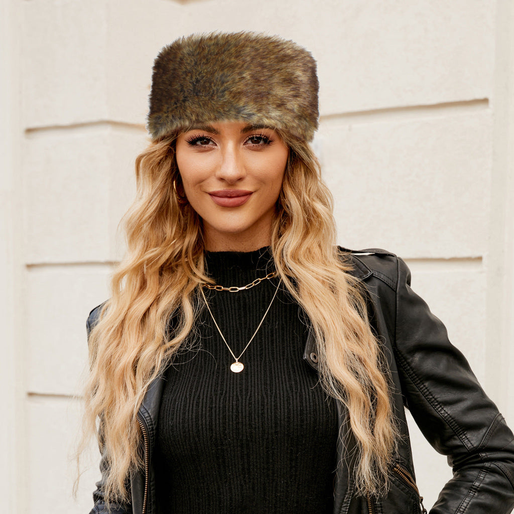 Damen Kuscheliger Fleece-Hut mit modischem Design Clinbands