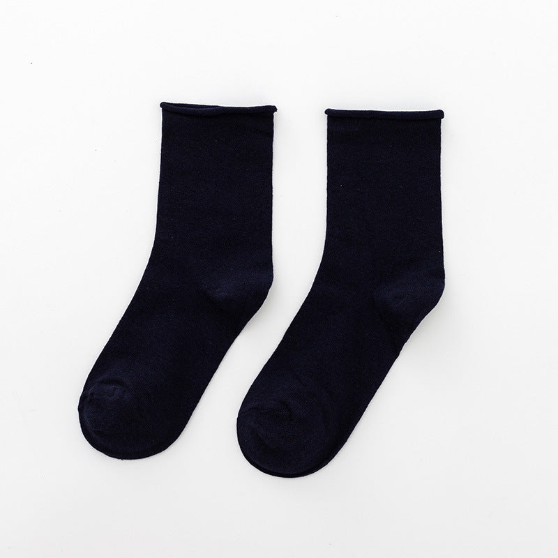 Damen Komfortable Baumwollsocken im klassischen Stil Clinbands