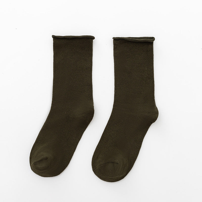 Damen Komfortable Baumwollsocken im klassischen Stil Clinbands
