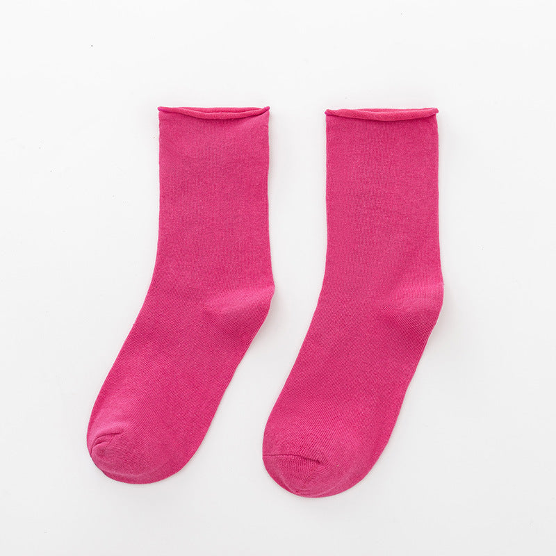 Damen Komfortable Baumwollsocken im klassischen Stil Clinbands