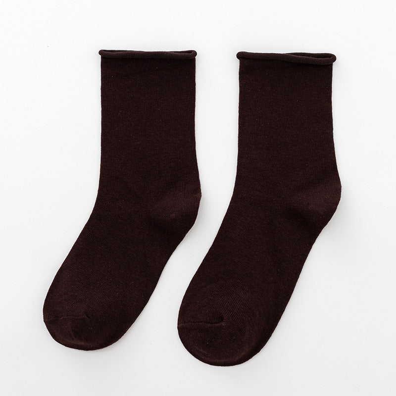 Damen Komfortable Baumwollsocken im klassischen Stil Clinbands