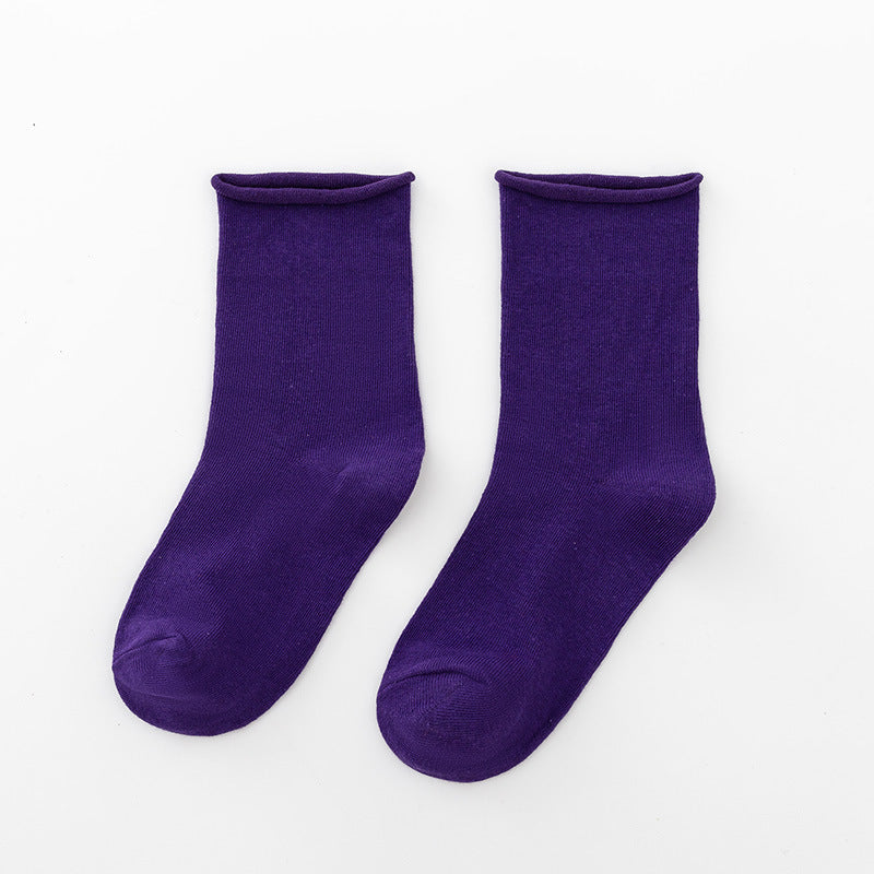 Damen Komfortable Baumwollsocken im klassischen Stil Clinbands