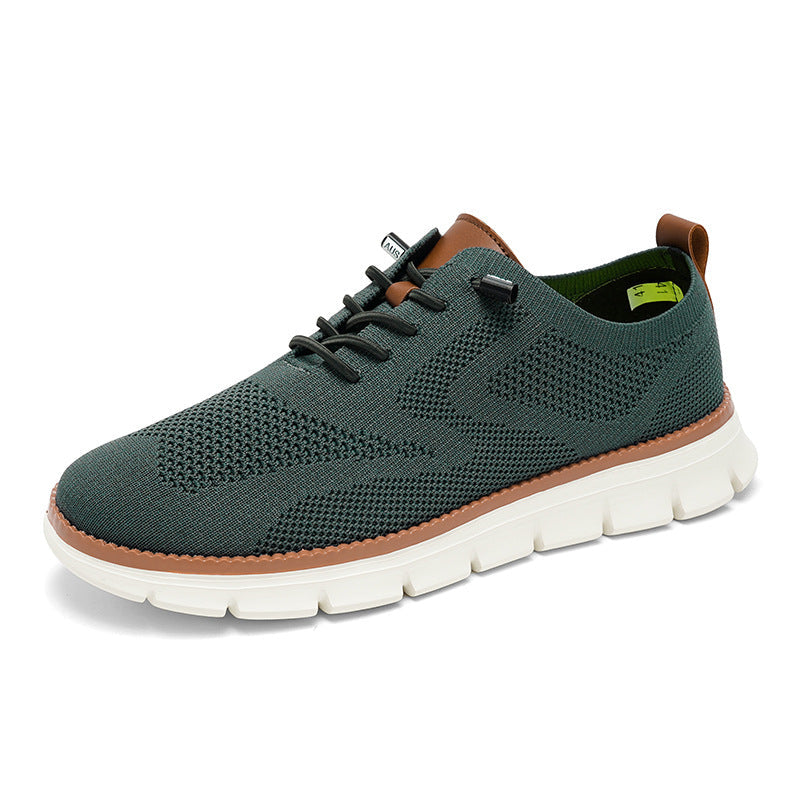 Herren-Komfortschuhe mit breiter Zehenbox