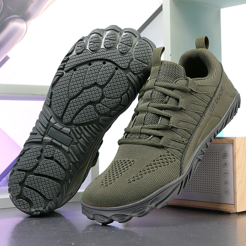 Barfuß-Gehschuhe Weit – atmungsaktiv mit griffiger Außensohle