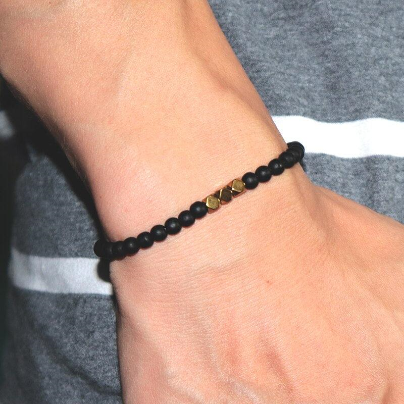 Obsidian Armband