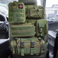 Tactical Rücksitz-MOLLE-Organizer mit 5 abnehmbaren MOLLE-Taschen