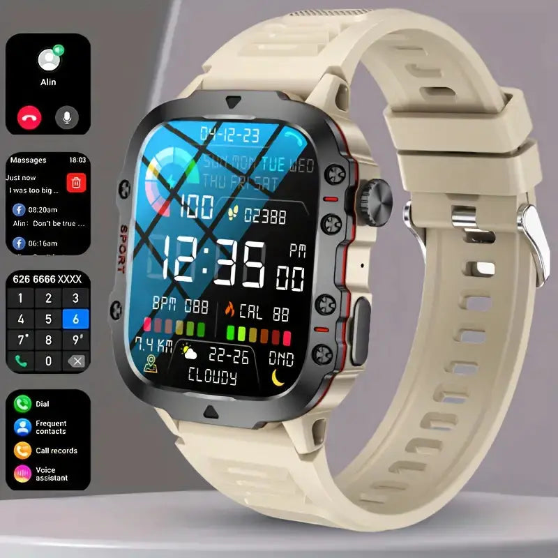 Outdoor-Smartwatch IB68 – wasserdicht für Training und Alltag