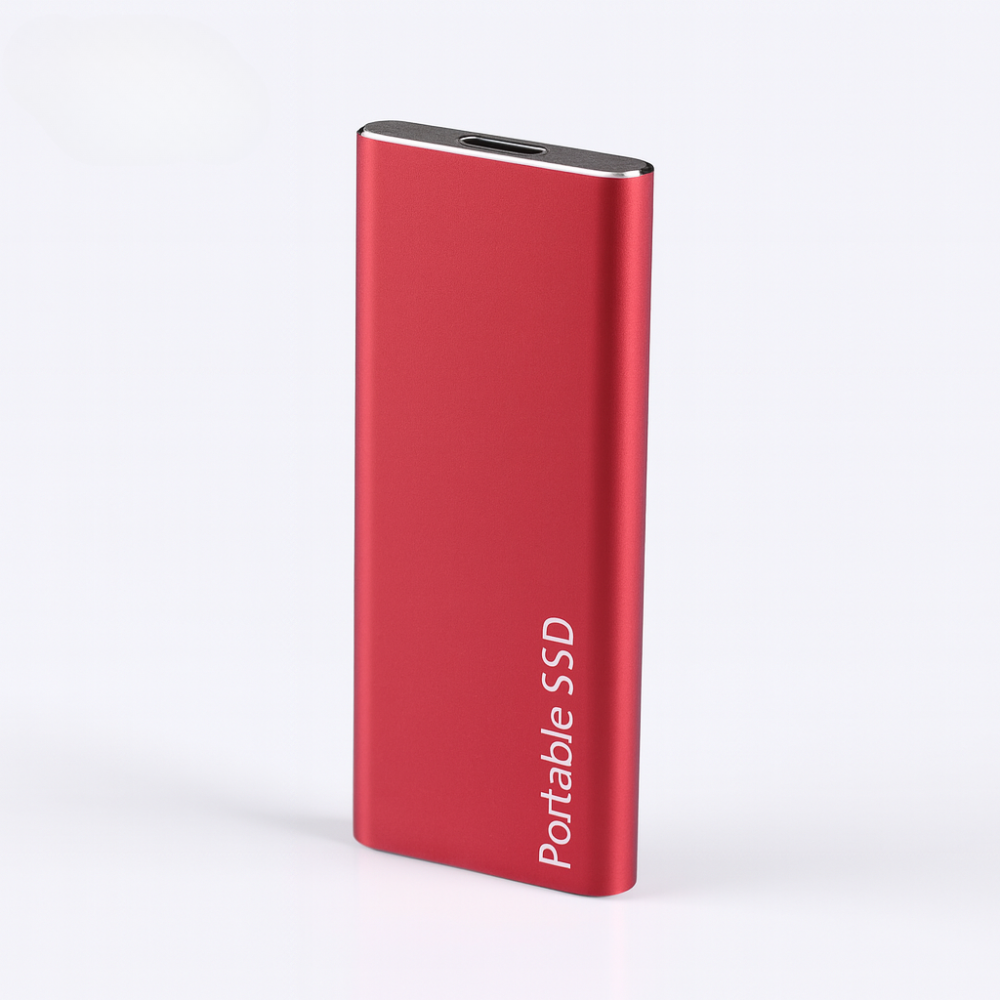 Tragbare externe SSD, Aluminium, High-Speed Speicherlaufwerk