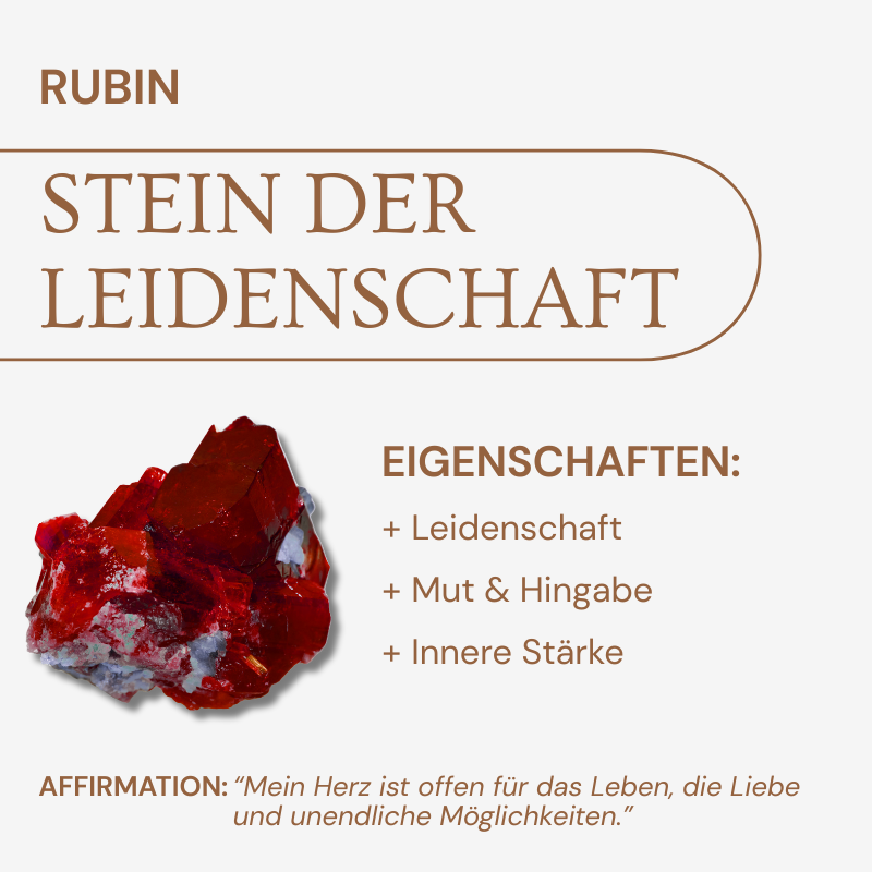 Rubin Armband - Perlen geschliffen