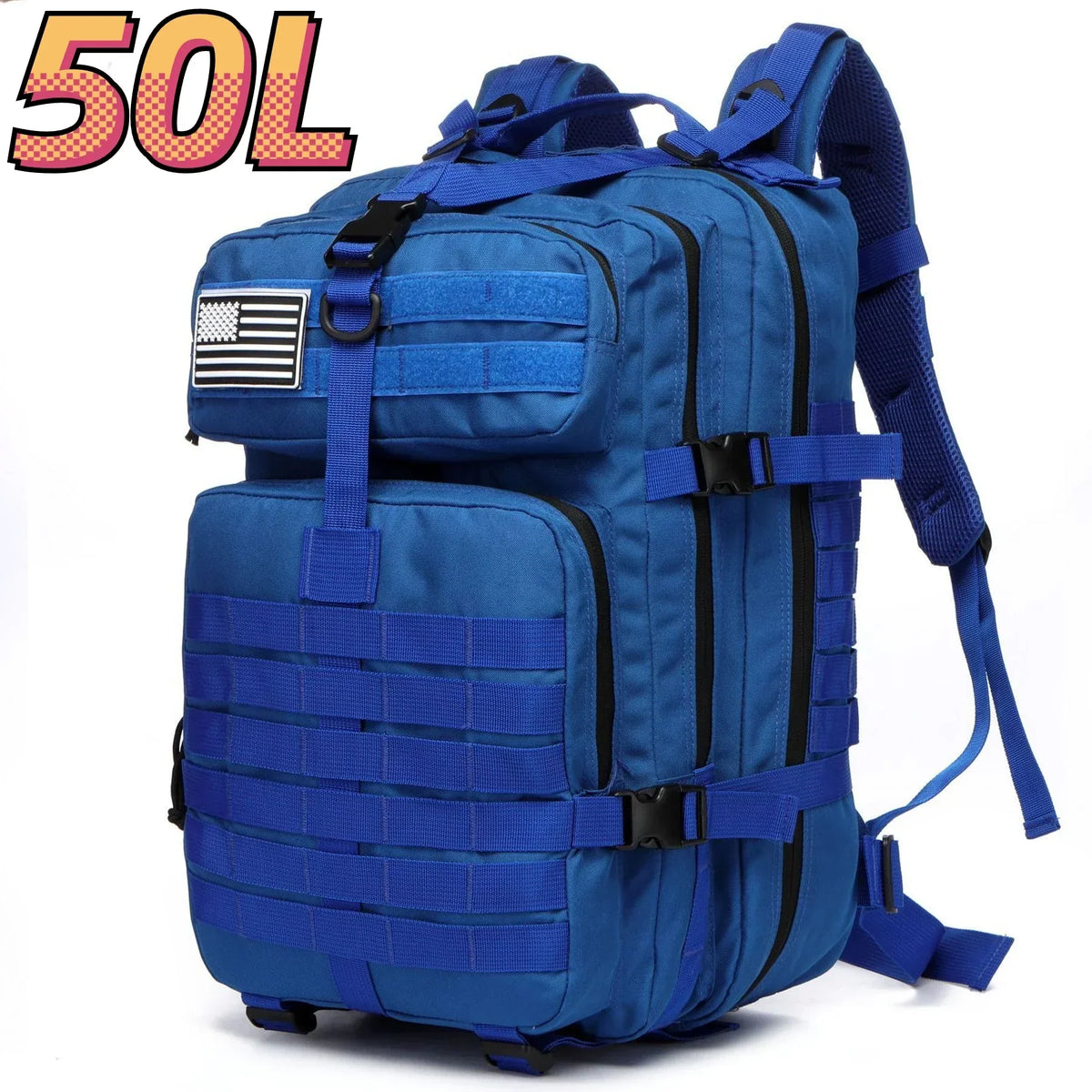 Wasserdichter Trekking-Rucksack – großes Fassungsvermögen