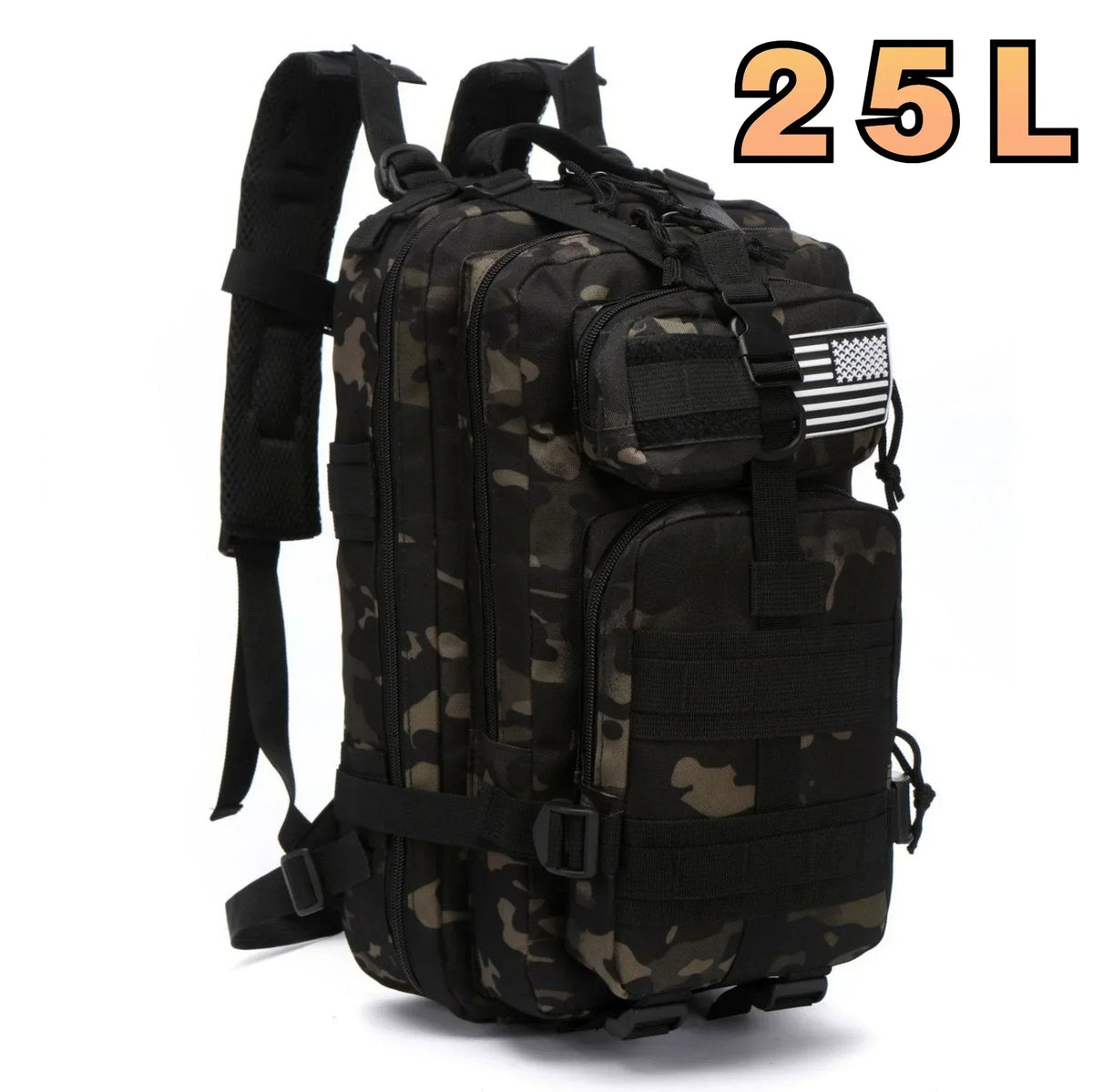 Wasserdichter Trekking-Rucksack – großes Fassungsvermögen