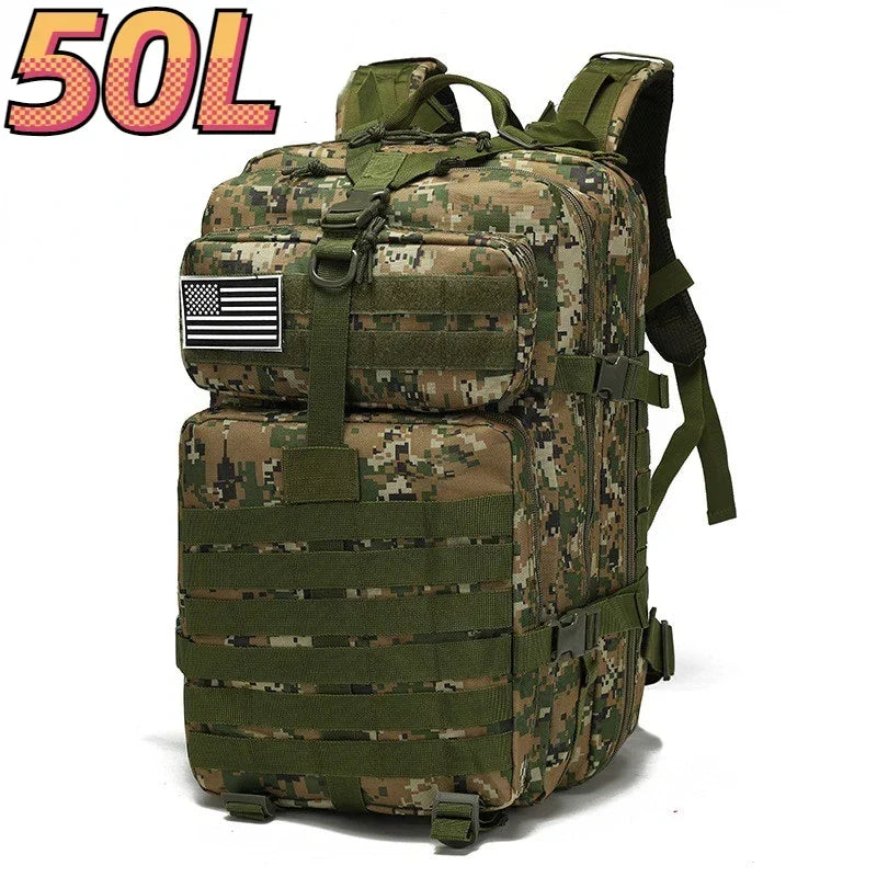 Wasserdichter Trekking-Rucksack – großes Fassungsvermögen