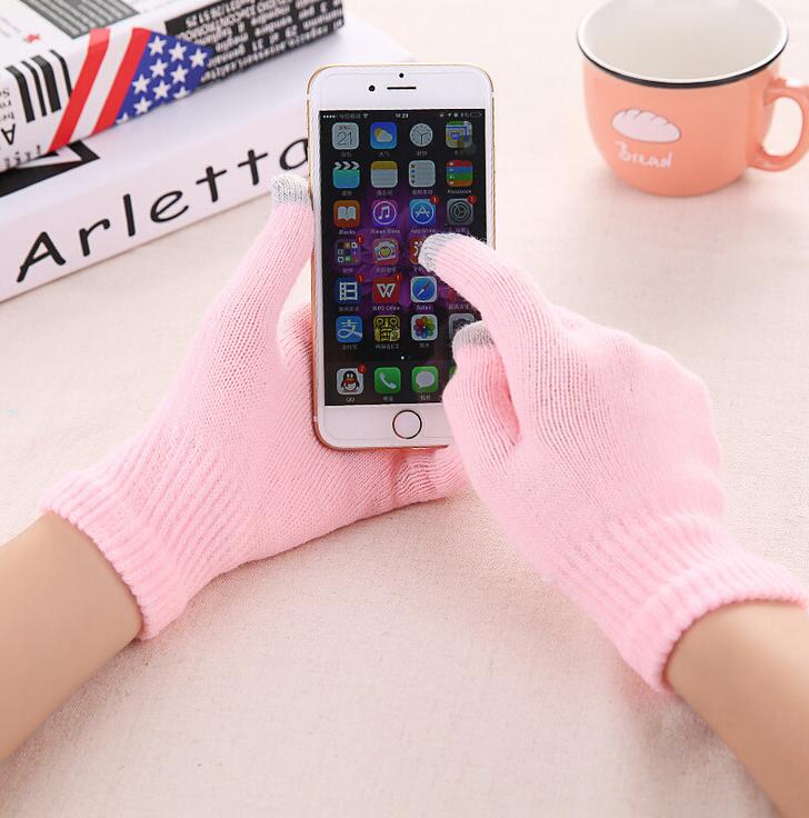Clinbands - Schicke und Stilvolle Winter Furry Handschuhe für Frauen