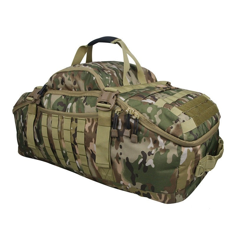 3-in-1 Militär-Duffle-Bag – Tactical Reise-Outdoor-Rucksack, wasserdicht