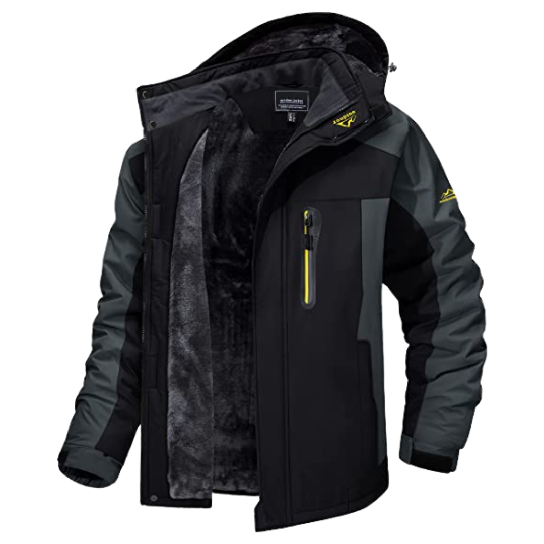 Winddichte, wasserdichte Winterjacke