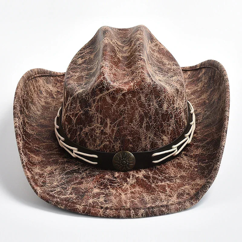 Clinbands - Cowboyhut mit Knochenperlenbesatz