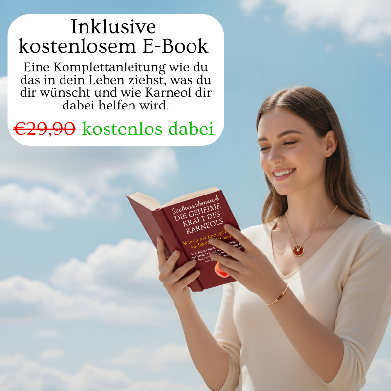 Karneol Anziehungs-Set + Gratis E-Book