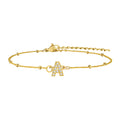 Initial Glow Armband | Gold