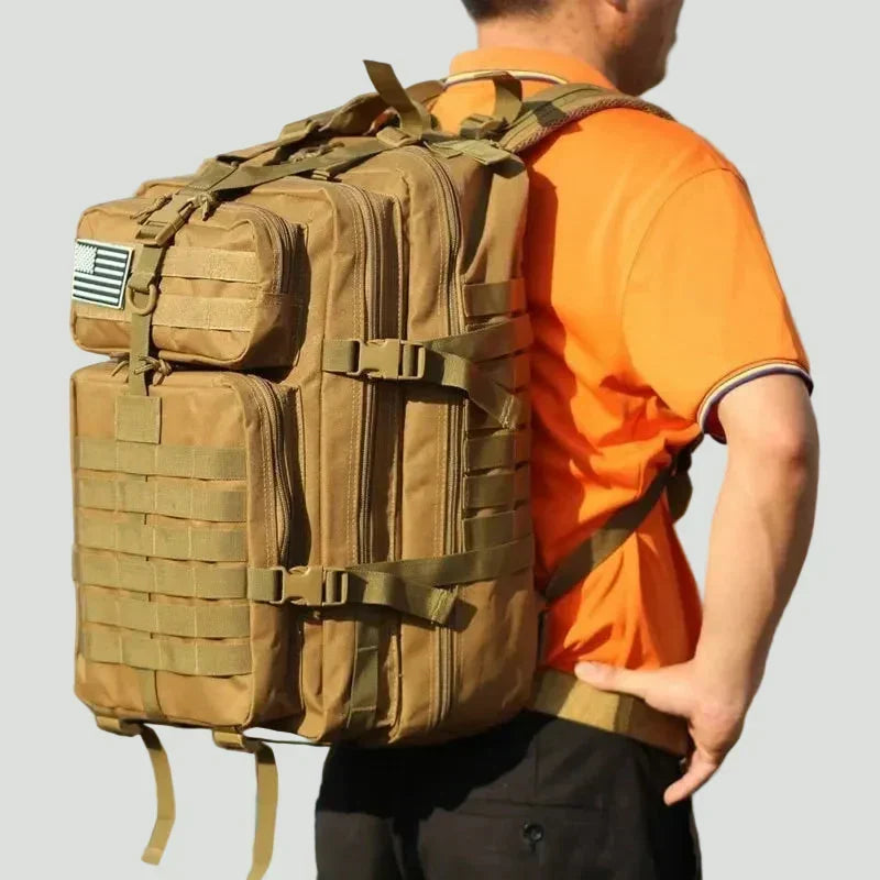 50L Tactical-Rucksack – wasserabweisend, MOLLE-System