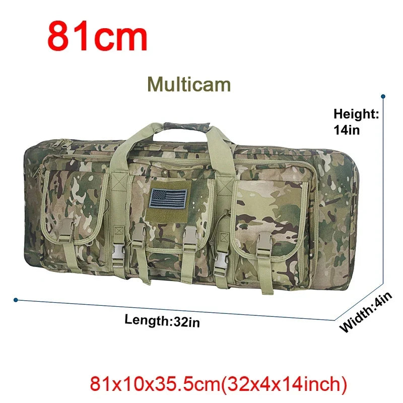 Tactical Doppel-Gewehrtasche – MOLLE-Gewehrkoffer